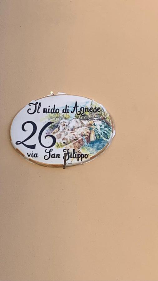 Il Nido Di Agnese Daire Bagni San Filippo Dış mekan fotoğraf